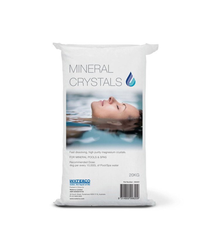 Waterco Mineral Crystals 20kg bag